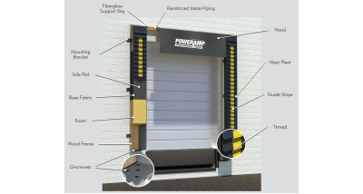 Sello de Anden con Cortina Superior